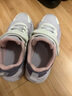 鸿星尔克（ERKE）童鞋男女童运动鞋儿童缓震轻便跑鞋淡紫粉/微晶白/神秘紫32 实拍图