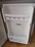 奥克斯小冰箱家用小型迷你冷藏冷冻两用出租房宿舍用节能省电寝室办公室电冰箱 【升级净化去味】48A166DW银【节能省电】 实拍图