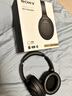 索尼（SONY） WH-1000XM4无线蓝牙耳机智能降噪头戴式高解析度重低音耳麦 电脑游戏办公网课学习出街图书馆宿舍 黑色 实拍图