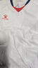 卡尔美（KELME）定制足球服男套装比赛透气短袖V领组队服印字印号球衣 白红 XL 实拍图
