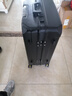 双星（doublestar）行李箱拉杆箱男次日达可登机箱大容量学生铝框密码箱旅行箱皮箱子 尊贵黑【加厚铝框可坐可踩】 28英寸  长途出行-加厚箱体 实拍图