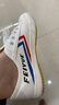飞跃（Feiyue）官方帆布鞋少林魂经典升级款田径鞋硫化男女情侣运动鞋子透气跑鞋 071白蓝红 37 （偏大一码，建议选小一码） 实拍图