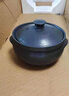 雅城荥窑荥经砂锅家用煲汤耐高温火锅燃气灶明火黑砂土陶细沙无釉砂锅 福满丨适合1-2人使用 2L 实拍图
