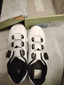 兰帕达新款骑行鞋无锁鞋公路车男女款自行车非锁单车专用透气抑臭ES-01 白色-橡胶底（非锁款） 43码（建议选比平时大一码） 实拍图