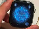 Apple/苹果 Watch Series 10 智能手表GPS款42毫米亮黑色铝金属表壳黑色运动型表带M/L MX1P3CH/B 实拍图