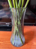 特大号轻奢创意简约玻璃花瓶透明水养鲜花北欧ins风客厅插花摆件 【28高】烟灰太阳花 实拍图