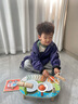 赟娅幼儿童音乐玩具蒙氏早教木制质奥尔夫敲击乐器架子鼓周岁生日礼物 【六合一】电子琴音乐台 实拍图