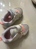 江博士Dr.Kong江博士童鞋魔术贴2023春秋网布舒适透气幼儿女宝宝学步鞋 米色 23 脚长约13.4-14.1 实拍图