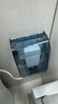 西门子（SIEMENS）开关插座防水盒 通用86型暗装面板IP55防溅盒 透明黑(可90°悬停) 实拍图