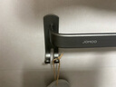 九牧（JOMOO）毛巾架浴巾架浴室卫生间免打孔置物架太空铝单杆双杆毛巾架置物架 枪灰色太空铝单杆-60cm 实拍图