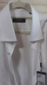 雅戈尔【DP免烫】秋冬商务休闲高级纯棉白长袖衬衫衬衣男 12135B 实拍图