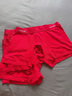 都市丽人红内裤男纯棉本命年男结婚红内裤抑菌透气宽松平角四角短裤衩头 实拍图