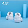 特步（XTEP）儿童童鞋男女童小白鞋儿童运动板鞋百搭时尚休闲学生板鞋 新白色 30 码 实拍图