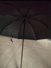 天堂伞遮阳伞太阳伞黑胶防晒伞防紫外线三折便携晴雨两用伞女 菠萝 黑色 实拍图