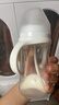 贝亲（Pigeon）奶瓶 婴儿喝奶瓶  宽口玻璃水瓶 新生儿奶瓶 宝宝喝奶瓶 240ML 带M奶嘴 （3-6个月） 实拍图