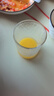青苹果玻璃杯6只装 水杯茶杯早餐杯牛奶杯套装 单层家用 220ml 实拍图
