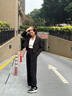安踏（ANTA）女鞋运动鞋子女春季新款减震回弹跑步鞋户外休闲鞋透气网面训练鞋 黑/象牙白 38 实拍图