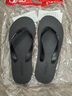 卡帝乐鳄鱼（CARTELO）人字拖鞋男士四季户外穿运动居家用软底沙滩凉拖 VP1520 黑色 41 实拍图