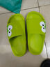 儿童拖鞋夏季外出洗澡居家内防臭防滑男童厚底外穿亲子抗菌凉拖鞋 厚底防滑版-【绿色】 单层 339青蛙 28 /28-29 长度 185 实拍图