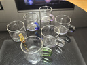 苏氏陶瓷高硼硅玻璃小茶杯6色装一人一色耐高温玻璃水杯 实拍图