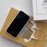 素洛新款桃花苹果iPhone17promax手机壳Air液态小羊皮16pro防摔15plus高级感14男女情侣12保护壳11全包 古董白【桃花】 iPhone14 Pro 实拍图