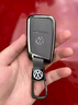 绅创大众钥匙套帕萨特速腾迈腾朗逸新锐plus途观L探岳宝来polo车扣壳 A款【铂金灰】+【复古黑扣】 请核对款式下单 实拍图