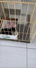 狗笼子中型大型犬室内带厕所边牧小型宠物笼狗狗拉布拉多金毛狗笼 【热销款】折叠款【61*42*50】适合15斤内 实拍图