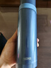 膳魔师（THERMOS）500ml保温杯商务办公带杯盖水杯男女士简约保冷杯 FEI-501 BK黑色 实拍图