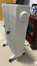 美的（Midea）【白玉】取暖器/电暖器/电暖气家用/烤火炉/13片大面积/电热油汀/油酊/电热器/电热取暖器HYX22N 实拍图