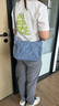 凯浦林男女款25秋冬新款轻便斜挎包百纳牛角包GABBIE/GABB GABB S-岩石蓝 实拍图