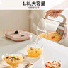 九阳（Joyoung）1.8L大容量养生壶煮茶器 316L不锈钢材质茶篮 800W大功率电水壶保温花茶壶烧水壶K18D-WY601(茶) 实拍图
