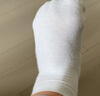 浪莎（LangSha）袜子女纯棉夏季中筒袜全棉超薄防臭透气吸汗四季白色少女学生棉袜 100%棉【春秋袜6双】白色 699款 均码 35至39码 实拍图