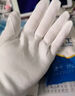 星工（XINGGONG）白手套劳保透气手套细纤维无尘可擦拭不掉毛 10付 实拍图