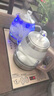 志鸽煮茶器茶台全自动上水煮茶器办公室养生壶恒温壶烧水壶全自动上水37x20一体机烧水壶电热水壶水壶 1L 蒸茶款（烧水+蒸茶）底部上水+蓝光 实拍图