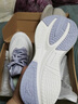 安踏女鞋叶子6跑步鞋女2025秋冬季新款加厚密网厚底增高休闲运动鞋子 -3象牙白/淡紫灰【密网加厚版】 37.5 实拍图