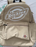 Dickies男士双肩包大学生书包运动背包电脑包休闲背包户外运动包旅行包 卡其色 实拍图