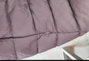 鸭鸭（YAYA）佟丽娅同款轻薄羽绒服女新款秋冬季休闲短款连帽保暖轻便韩版外套 浅紫色 M 实拍图