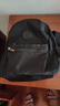 双星双肩包女士背包百搭尼龙牛津布妈咪户外出行旅游小背包 黑色 实拍图