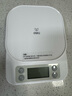 得力电子秤厨房秤称食物秤克重秤智能烘焙家用秤高精度1g/5kg量程白色 实拍图