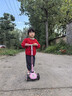 酷骑（COOGHI）儿童滑板车3-10岁可折叠可降便携酷奇儿童车高度可调节 【品牌金榜】V1 经典款 樱霞粉 实拍图