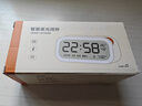 码仕闹钟学生夜光LCD大屏大音量温湿度计LED智能起床专用神器开学必备电子钟 米白橙开学季 实拍图