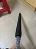 天堂 长柄加大雨伞半自动强抗风商务直杆伞晴雨伞65*16骨11013E云炭黑 实拍图