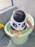 马博士婴儿洗头帽儿童洗澡帽浴帽宝宝洗头神器感温可调节护耳洗发帽熊猫 实拍图