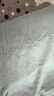 海澜之家（HLA）床上三四件套纯棉水洗棉麻裸睡亲肤床上用牛奶绒床单床笠被套被罩 【速干不缩水】A类裸睡-刺绣灰 加大 床单款 四件套 被套220*240cm 实拍图