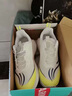 回力瑞赤兔Pro儿童专业跑步鞋男秋季皮面防水中7大童学生版轻便运动跑鞋 白桔绿【送太空手表】 网面透气 34 实拍图