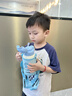 HOOMEY儿童保温杯陶瓷内胆杯子可爱幼儿园女学生吸管水杯双饮 实拍图