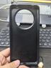 ESCASE 华为Mate60Pro手机壳Mate60Pro+保护套防摔全包边男女通用个性创意商务风贴皮背壳 ES-19深邃黑 实拍图