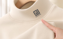 JEANSWEST LIFE真维斯半高领打底衫男款2026新款秋冬T恤男保暖宽松德绒男生上衣 实拍图