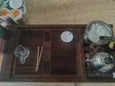 金灶（KAMJOVE）鸡翅木实木茶具套装烧水壶茶具茶盘套装茶台烧水壶一体式 K-185 搭配K9茶炉+茶具+茶渣桶 实拍图