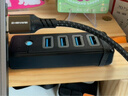 奥睿科（ORICO）Type-C扩展坞USB3.0分线器HUB高速集线器转换头延长线拓展华为苹果电脑手机转换器 PW4U-C3黑 实拍图